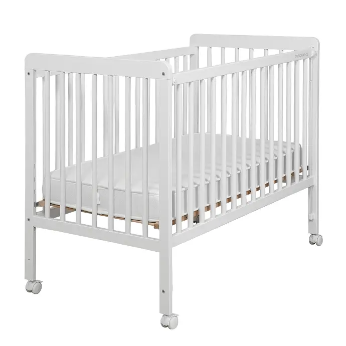 Cuna de Madera Blanca